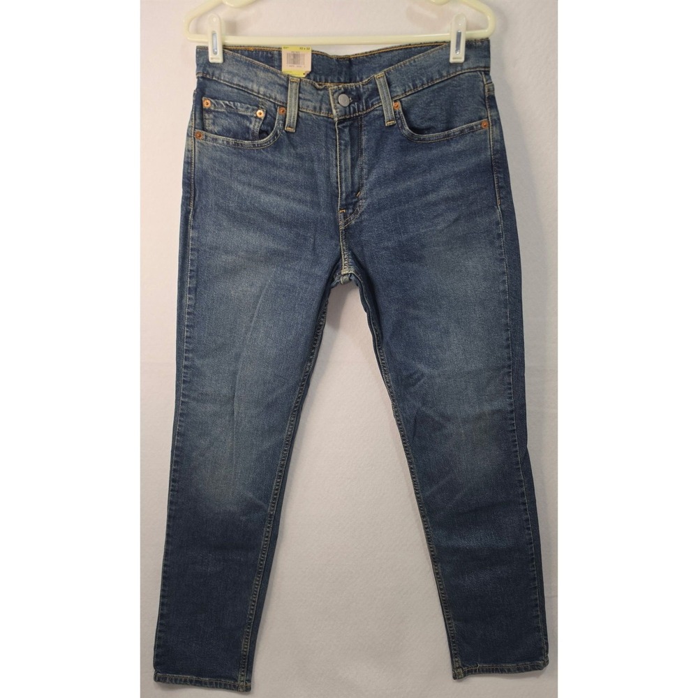 Levis 511 Slim Fit Stretch Jeans Mens 32x32 Medium Wash Blue Denim 04511-5127